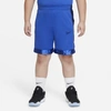 Nike Dri-fit Elite Big Kids' (boys') Basketball Shorts (extended Size) In Blue