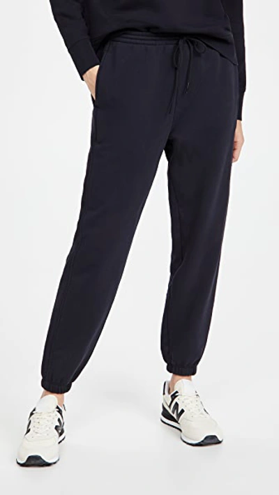 Vince Essential Joggers In Coastal Blue