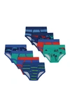 Andy & Evan Kids' Little Boy's And Boy's 8-pack Briefs In Blue Multi