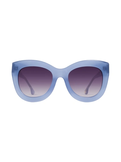 Alice And Olivia Madison Sunglasses - Cornflower
