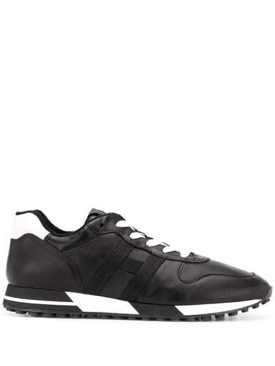 Hogan H838 Low-top Trainers In Black