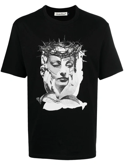 Undercover Photo-print Cotton-jersey T-shirt In Black