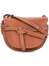 Loewe Gate Saddle Bag In Brown