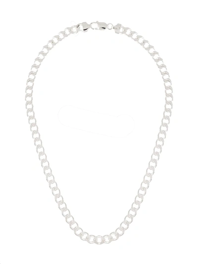 Hatton Labs Silver Cuban Chain Necklace