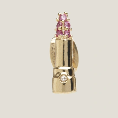 Marc Jacobs Lipstick Ring In Oro
