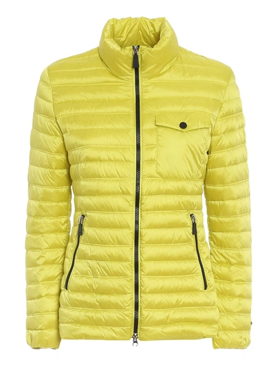 Add The Lightest Puffer Jacket In Yellow