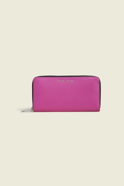 Marc Jacobs Standard Continental Wallet In Pink