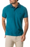 Rodd & Gunn New Haven Sports Fit Pique Polo In Pacific