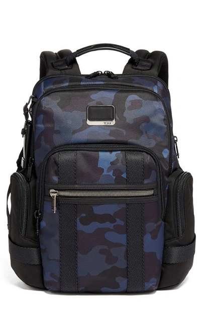 Tumi Men's Alpha Bravo Nathan Backpack In Blue