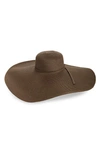 San Diego Hat Ultrabraid Xl Brim Sun Hat In Chocolate