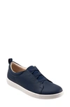 Trotters Avrille Sneaker In Navy Leather