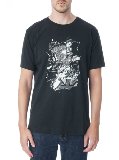 Robert Graham Men's Radio Head Graphic T-shirt - Black - Size Xl