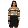 Valentino Foulard Archive Logo-jacquard Embroidered Knit Jumper In Multicolor