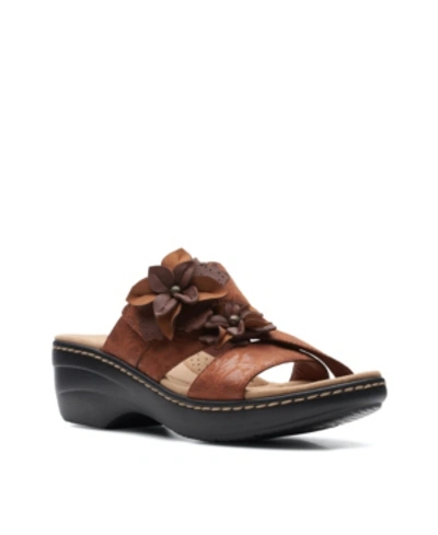Clarks Women's Collection Merliah Violet Sandals Women's Shoes In Brown