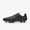 Nike Tiempo Legend 8 Academy Mg Multi-ground Soccer Cleats In Black,siren Red,light Photo Blue,black