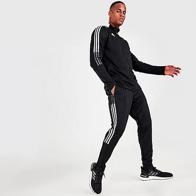 Adidas Originals Adidas Men's Tiro 21 Reflective Wording Track Pants In  Black/white | ModeSens