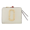 Marc Jacobs Snapshot Mini Compact Wallet In White