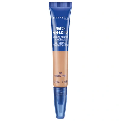 Rimmel Match Perfection Concealer 7ml (various Shades) - Classic Ivory In 2 Classic Ivory