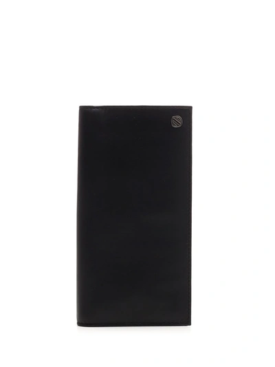 Ermenegildo Zegna Logo Wallet In Black