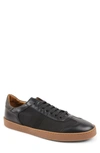 Bruno Magli Men's Bono Classic Sport Lace Up Sneakers Men's Shoes In Black Calf/nylon