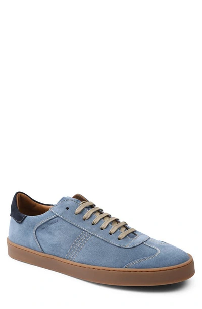 Bruno Magli Men's Bono Classic Sport Lace Up Trainers Men's Shoes In Light Blue