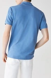 Lacoste Pique Polo - Classic Fit In Turquin Blue