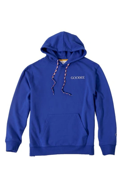 Goodee X Kotn Unisex Hoodie In Egyptian Blue