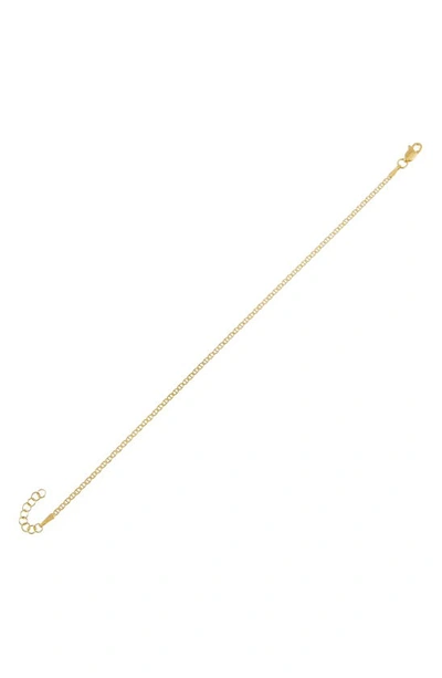 Adinas Jewels Baby Marine Chain Bracelet In Gold