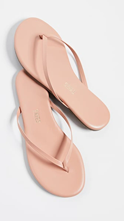 Tkees Foundations Shimmer Flip Flops In Nude Beach