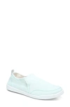 Vionic Beach Collection Malibu Slip-on Sneaker In Sea Foam Canvas