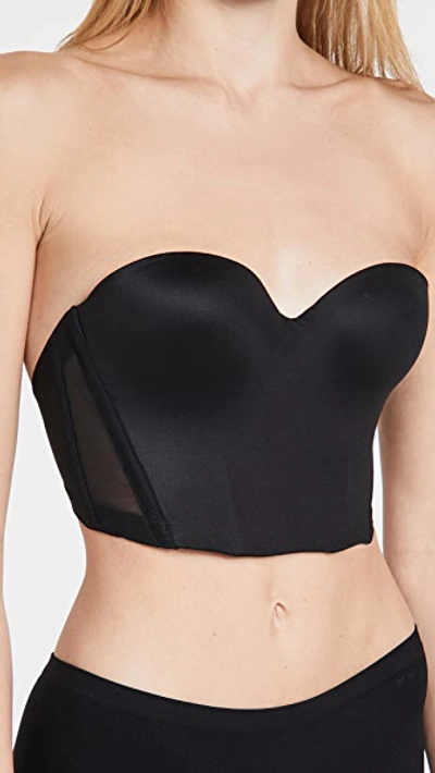 B.tempt'd By Wacoal Future Foundation Strapless Longline Underwire Bra In Night