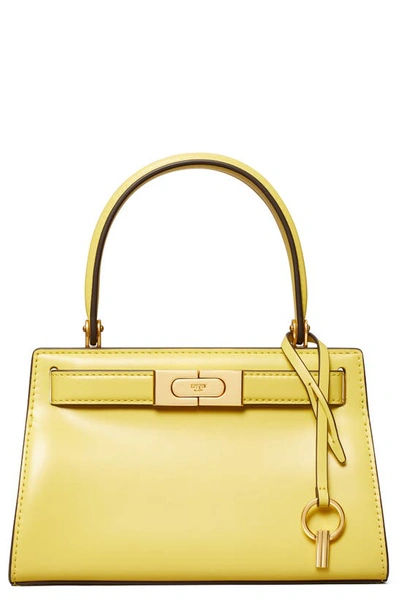 Tory Burch Mini Lee Radziwill Leather Bag In Calendula