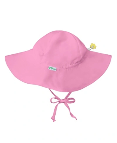 Green Sprouts Babies' I Play By  Toddler Boys And Girls Breathable Swim Sun Bucket Hat In Light Pink
