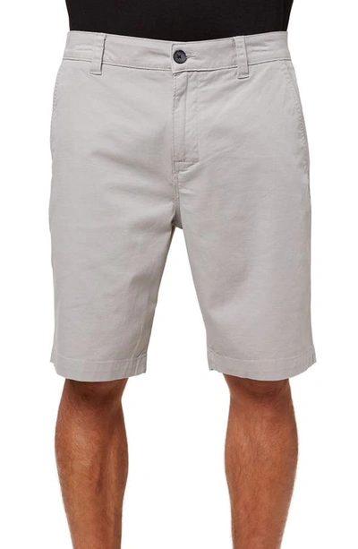 O'neill Men's Reserve Heather 21 Hybrid Shorts In Light Grey