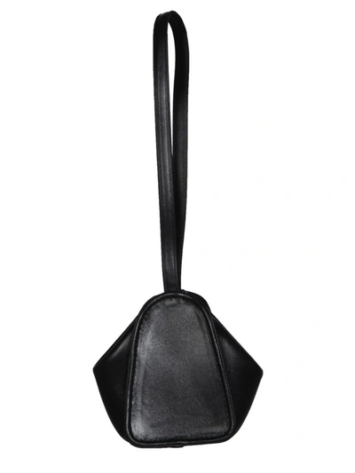 Lemaire Leather Purse In Black