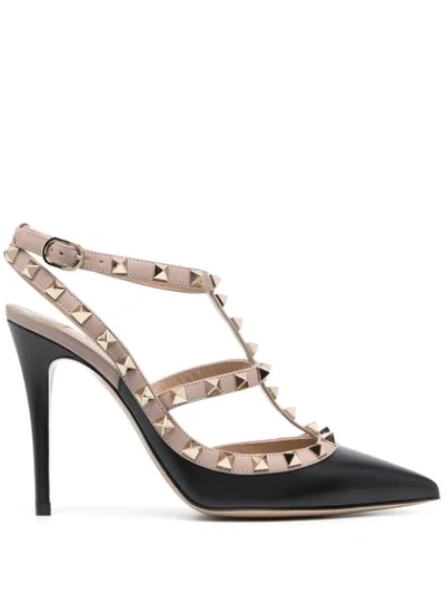 Valentino Garavani Rockstud 110mm Pumps In Black