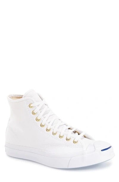 Converse 'jack Purcell - Jp Signature' High Top Sneaker (men) In White  Canvas | ModeSens