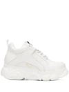 Buffalo Corin Platform Sneakers In White