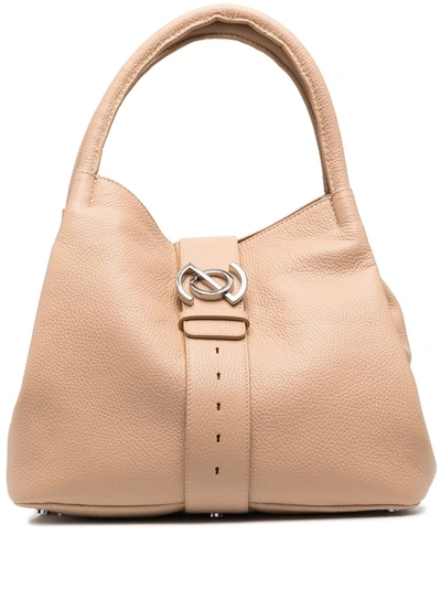 Zanellato Zoe Daily Baby Bag In Sandstone Leather In Beige