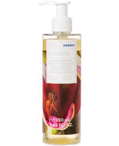 Korres Golden Passionfruit Instant Smoothing Serum-in-shower Oil