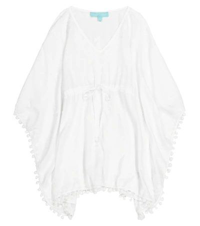 Melissa Odabash Kids' Baby Sharize Embroidered Kaftan In White