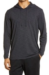 Anetik Low Pro Tech Hoodie In Charcoal Heathered
