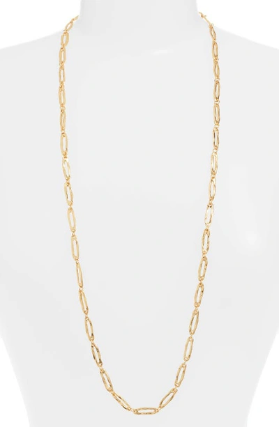 Karine Sultan Long Chain Necklace In Gold