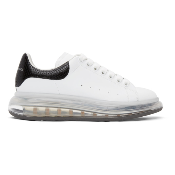 alexander mcqueen oversized clear sole sneakers