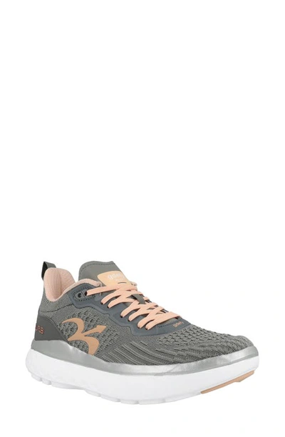 Gravity Defyer Xlr8 Sneaker In Grey / Peach