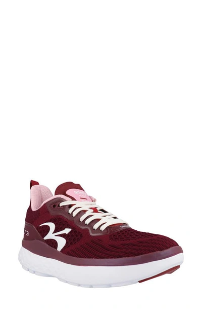 Gravity Defyer Xlr8 Sneaker In Burgundy / Pink