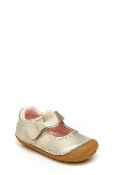 Stride Rite Kids' Stride Right Girls' Soft Motion Makayla Mary Janes - Baby, Walker In Champagne