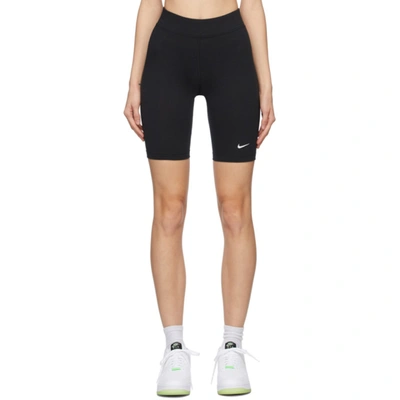 Nike Women's Sportswear Essential High-waist Bike Shorts In 010 Black/w |  ModeSens