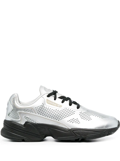 Adidas Originals Falcon Allluxe Sneakers In Silver