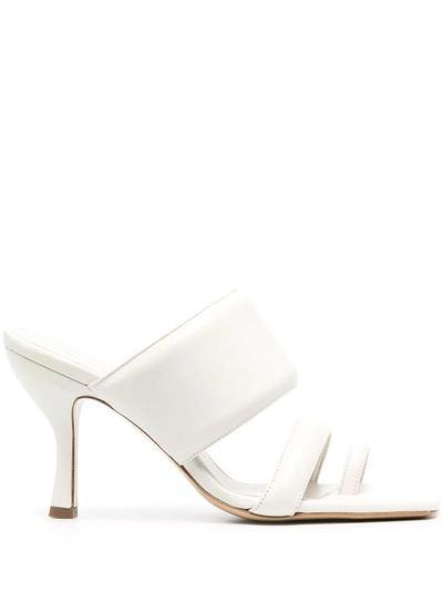 Gia Couture X Pernille Teisbaek Perni 10 100mm Sandals In White